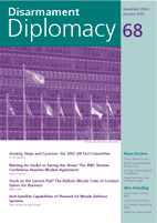 Disarmament Diplomacy, Cover design by Paul Aston