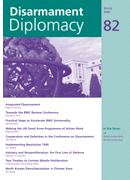 Disarmament Diplomacy No. 82, Cover design by Paul Aston and Calvert's Press